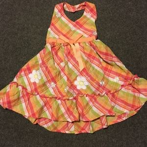 Blueberi boulevard halter dress NWOT sz18 months